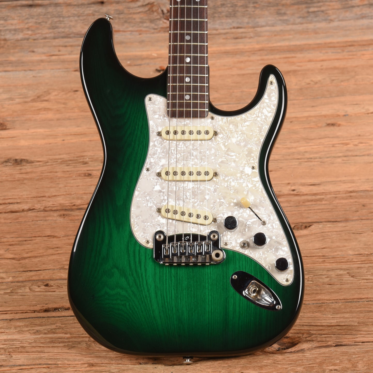 G&L S-500 Greenburst 2005 Electric Guitars / Solid Body