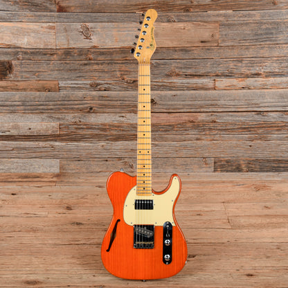 G&L Tribute Series ASAT Classic Bluesboy Semi-Hollow Transparent Orange Electric Guitars / Solid Body