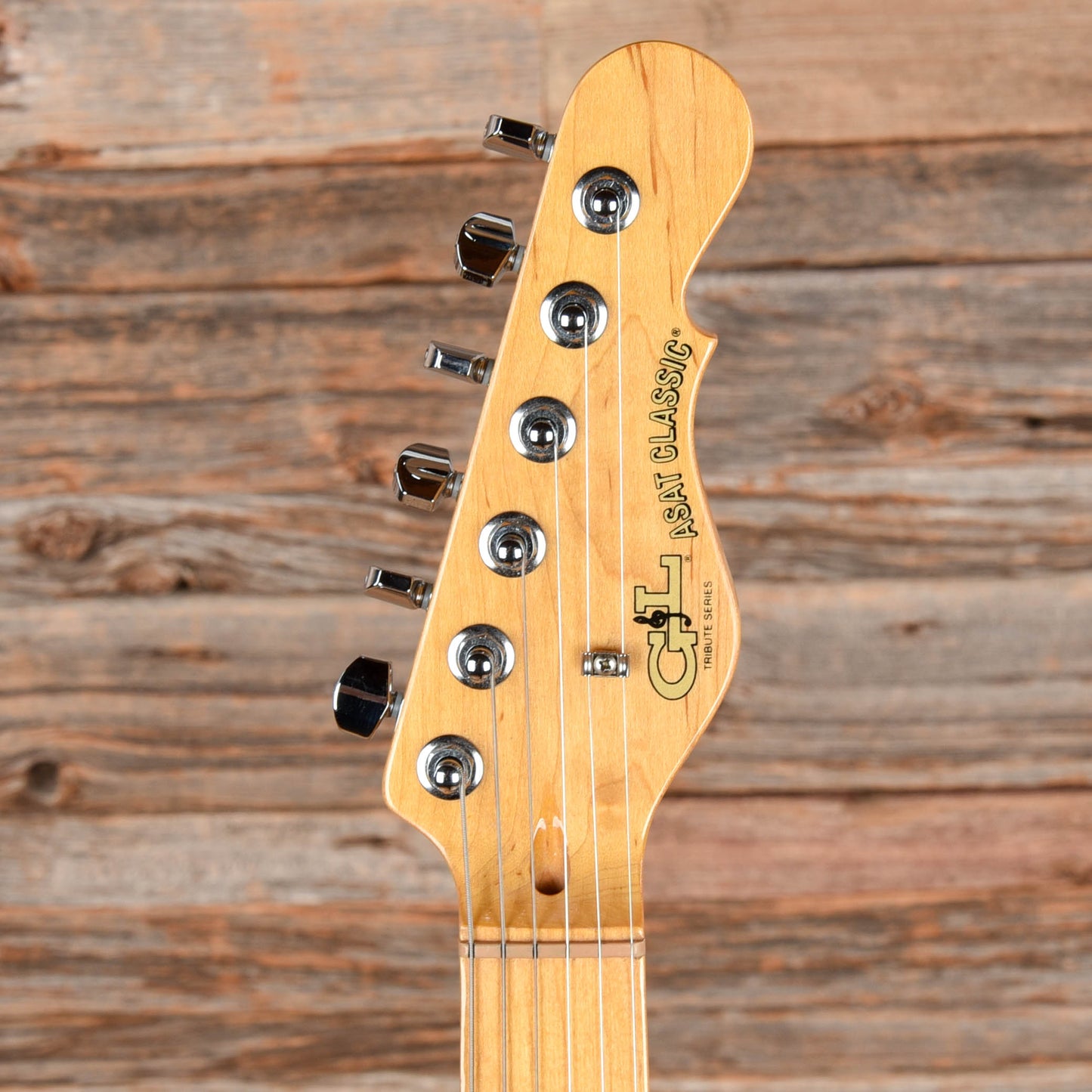 G&L Tribute Series ASAT Classic Bluesboy Semi-Hollow Transparent Orange Electric Guitars / Solid Body