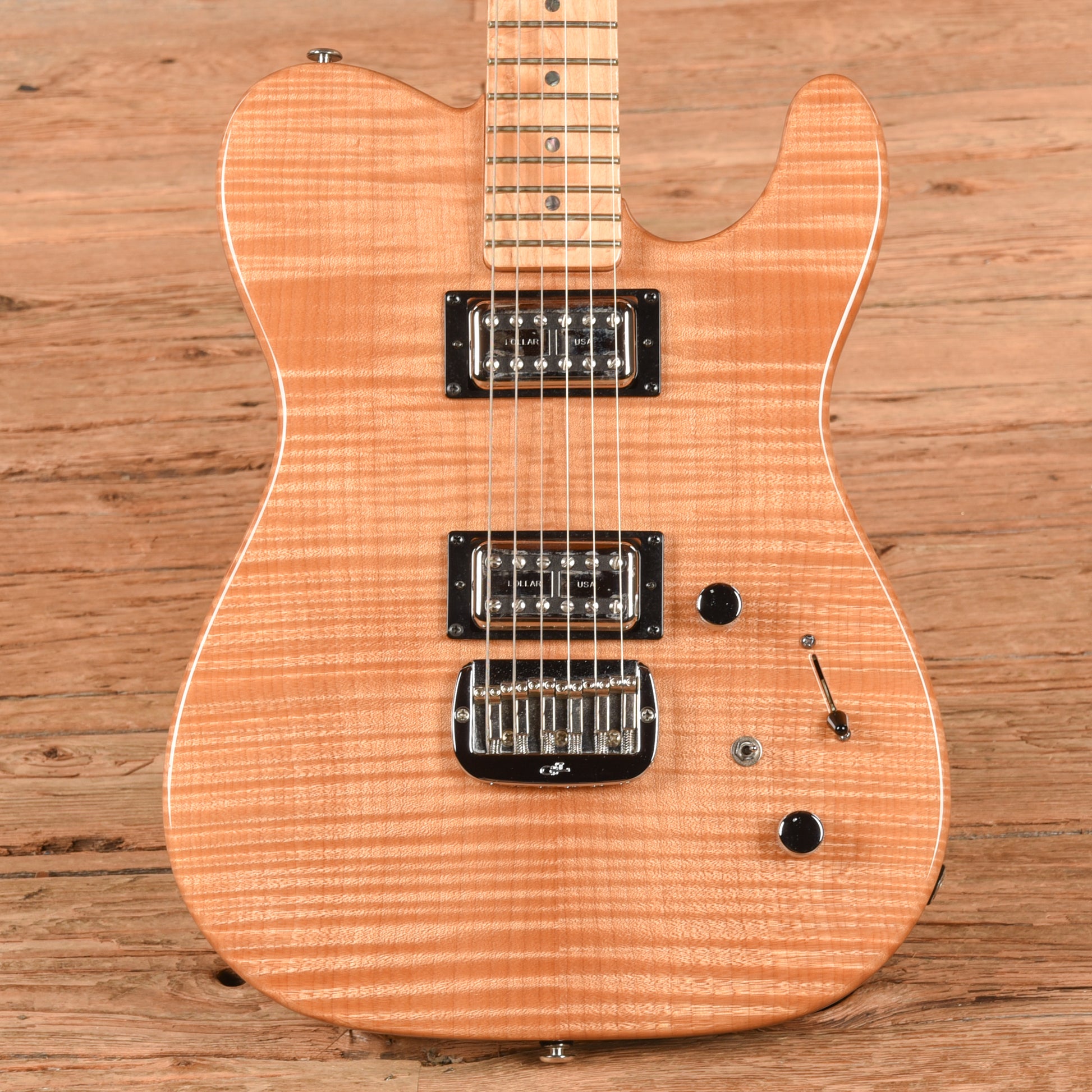 G&L USA ASAT Deluxe Natural Electric Guitars / Solid Body