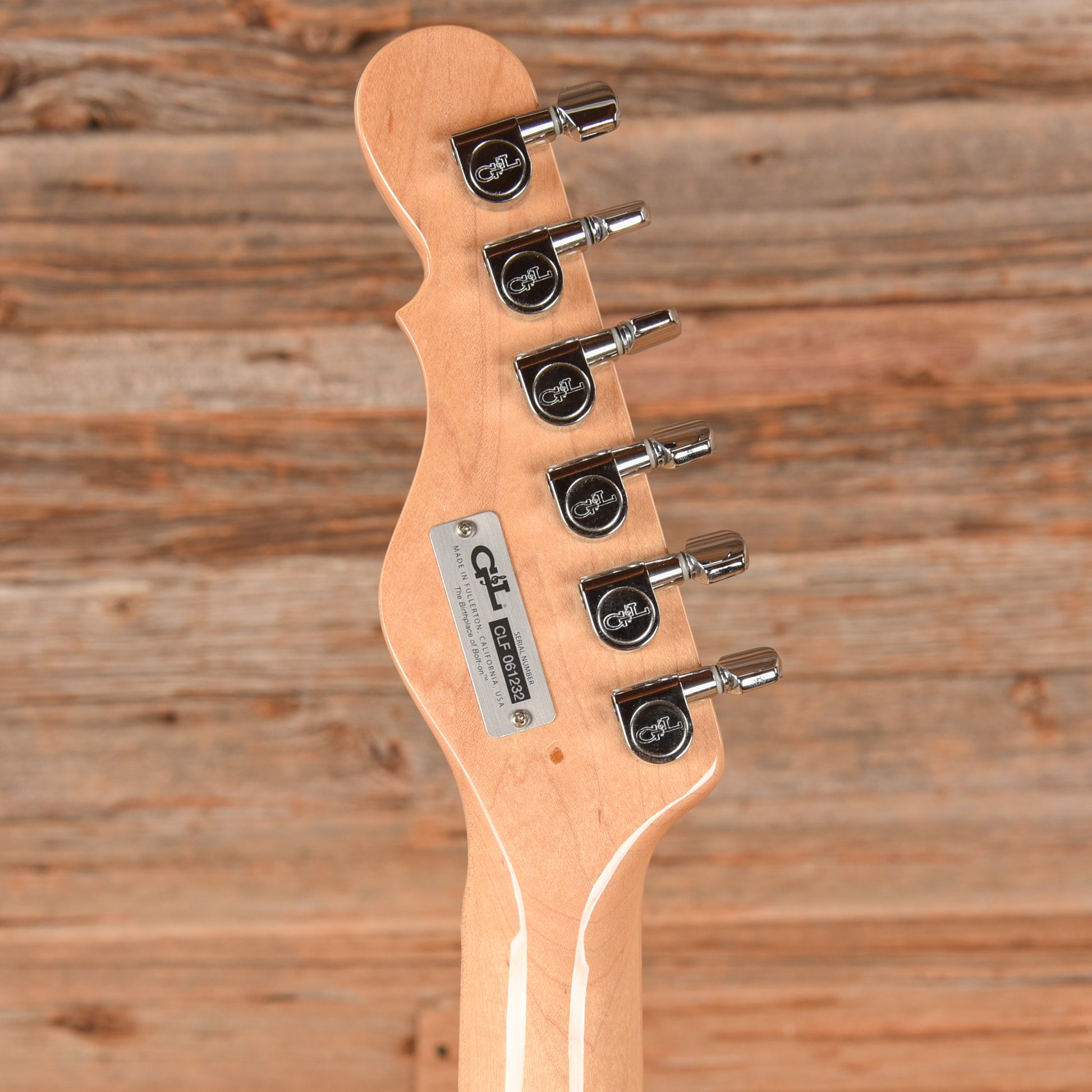 G&L USA ASAT Deluxe Natural Electric Guitars / Solid Body