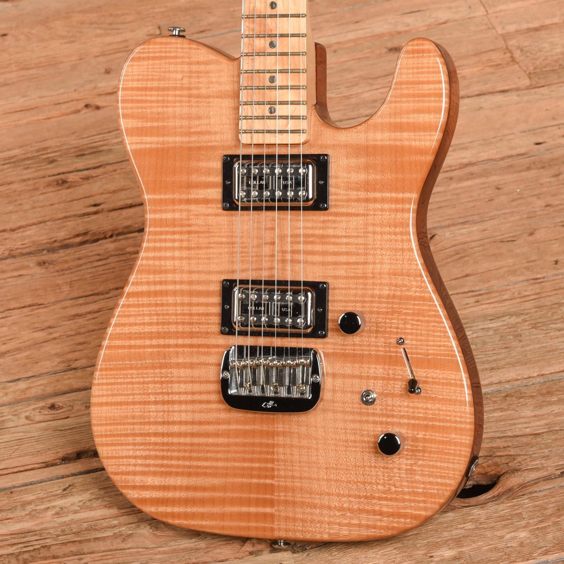 G&L USA ASAT Deluxe Natural Electric Guitars / Solid Body