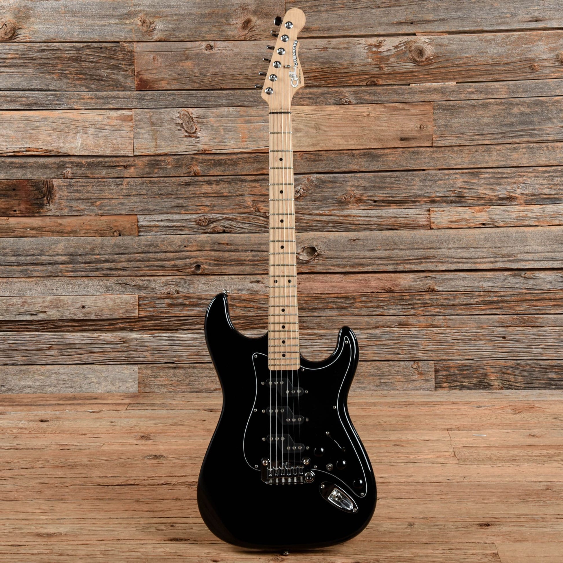 G&L USA Comanche Black Electric Guitars / Solid Body