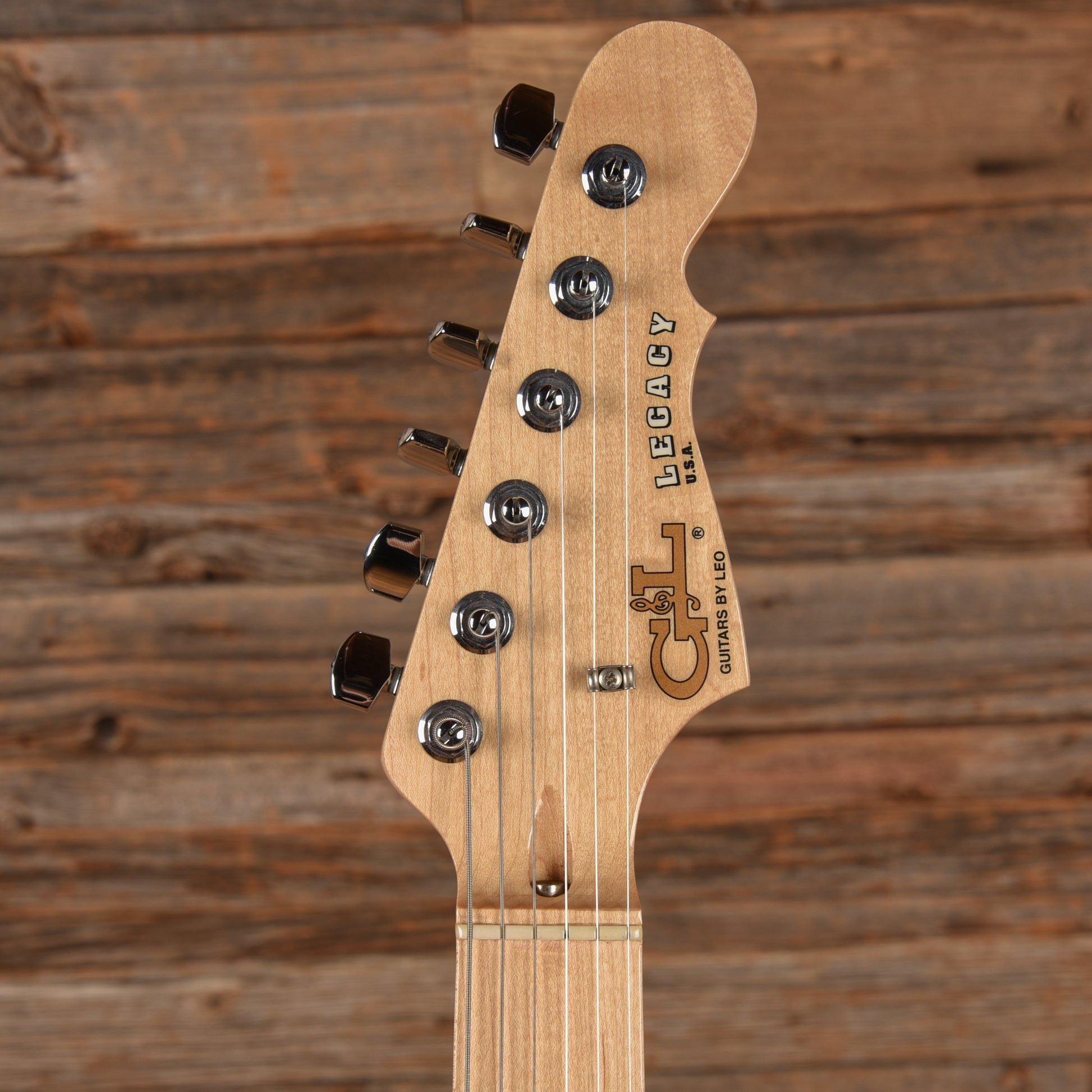 G&L USA Legacy Ash White Blonde 2009 Electric Guitars / Solid Body