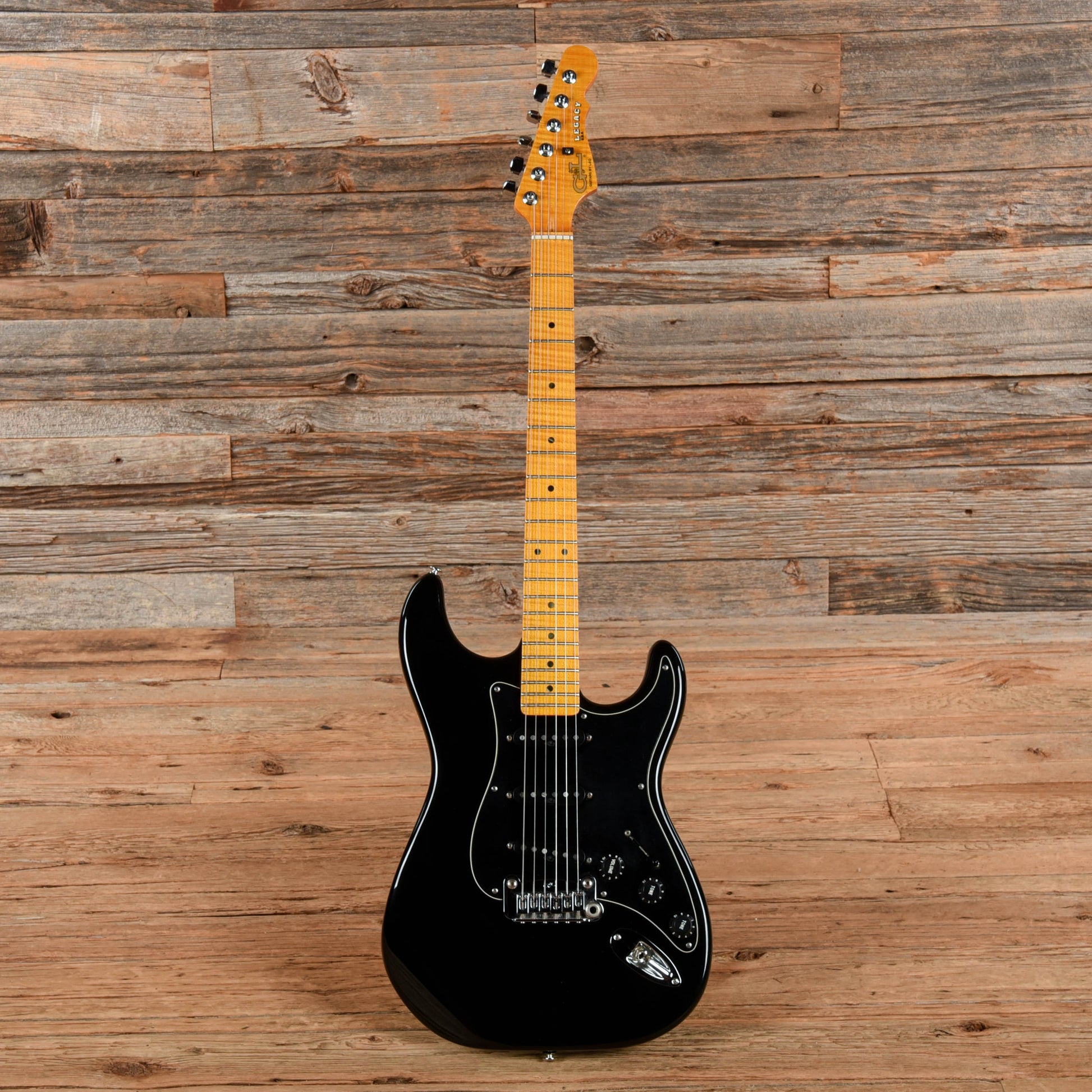 G&L USA Legacy Black Electric Guitars / Solid Body