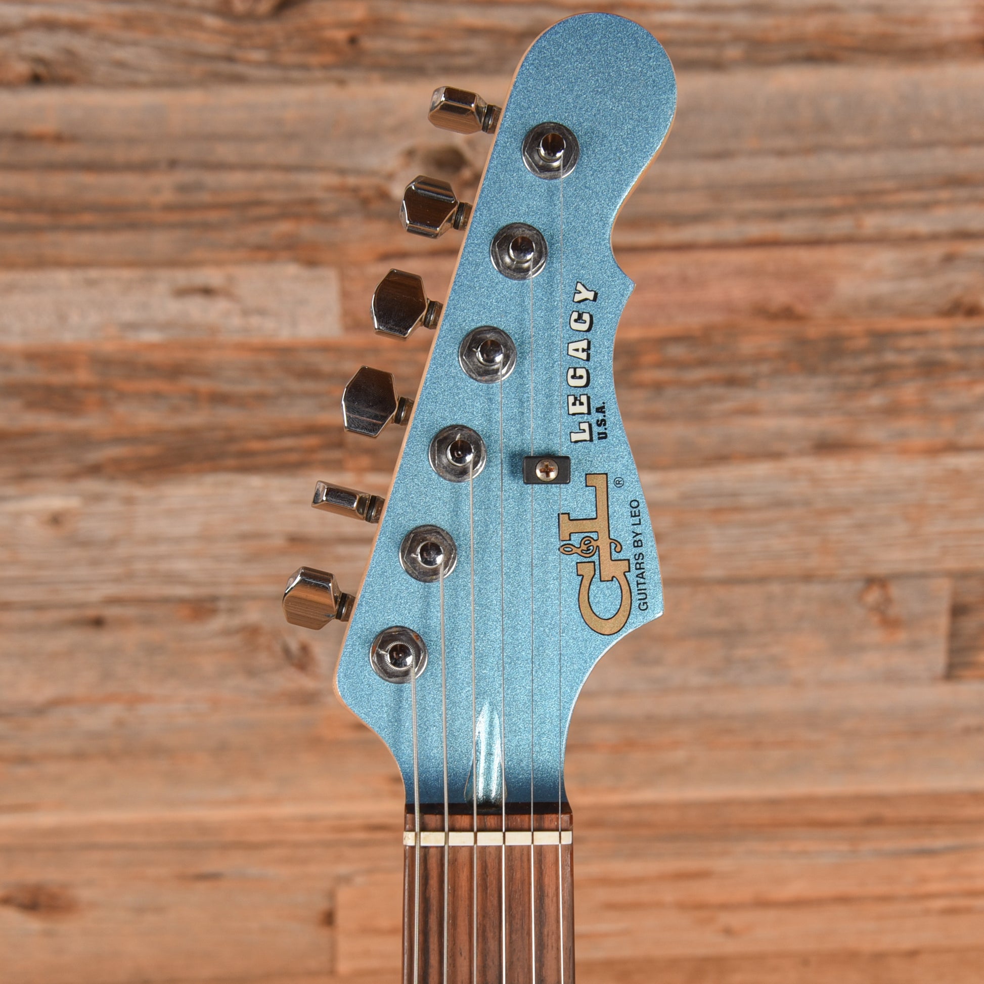 G&L USA Legacy Blue Electric Guitars / Solid Body