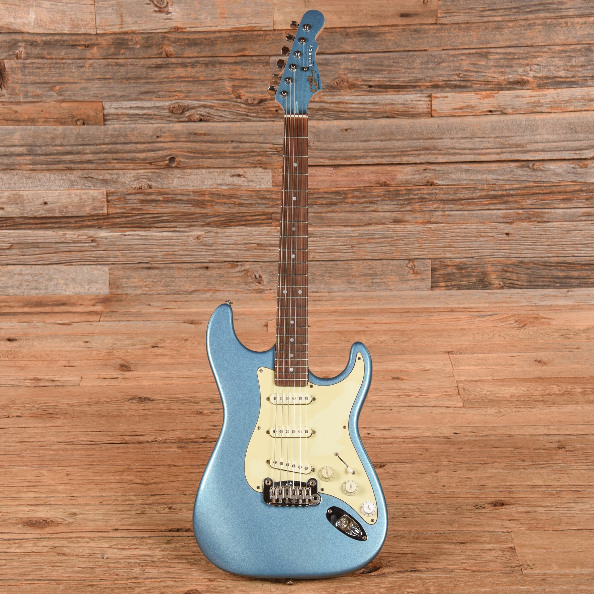 G&L USA Legacy Blue Electric Guitars / Solid Body