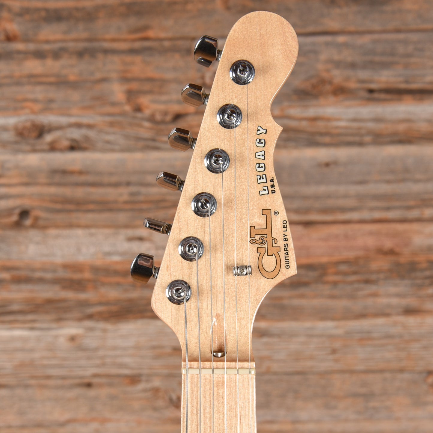G&L USA Legacy White Electric Guitars / Solid Body