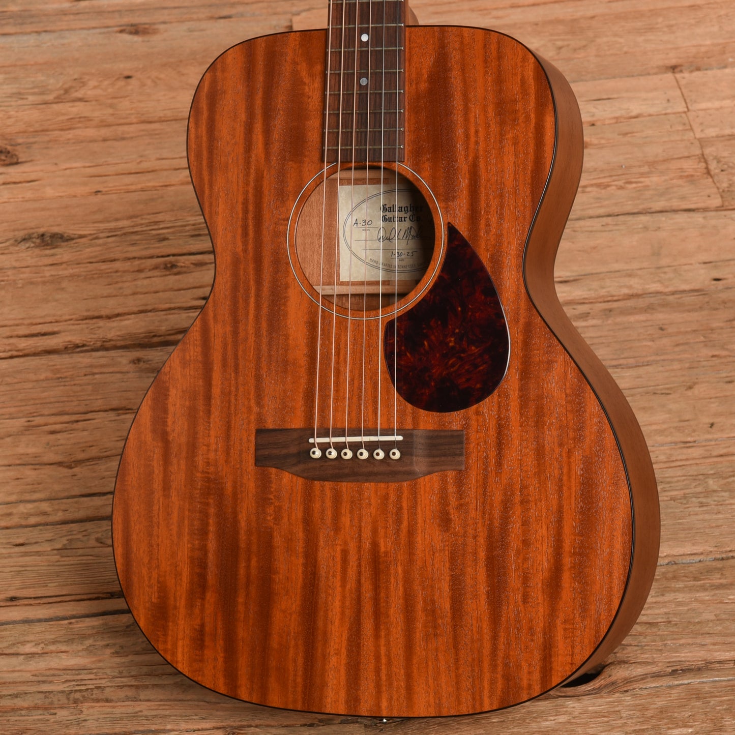 Gallagher A30 Natural Acoustic Guitars / OM and Auditorium