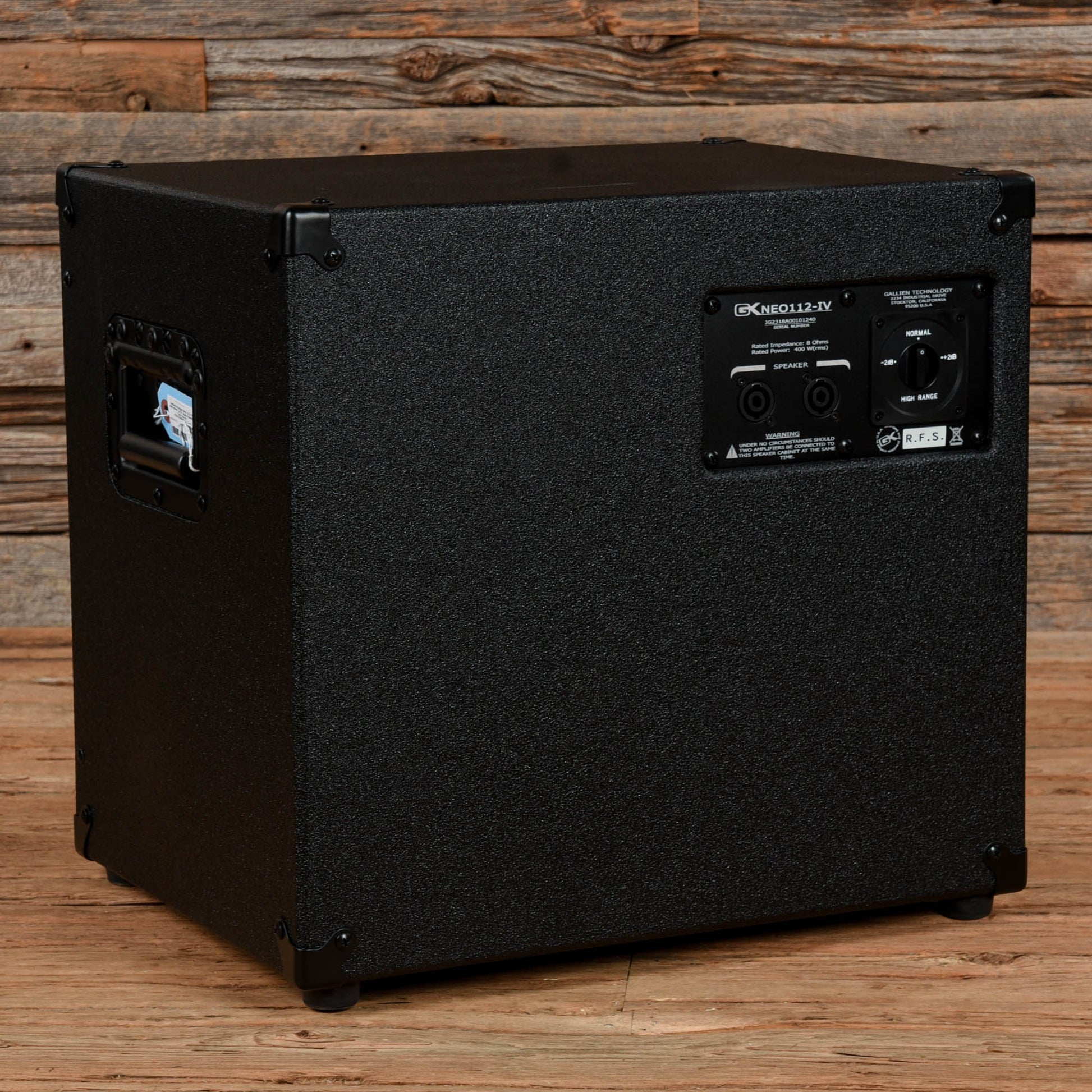 Gallien-Krueger Neo 112-IV 400-Watt 1x12" Bass Speaker Cab Amps / Bass Amps / Bass Cabinets