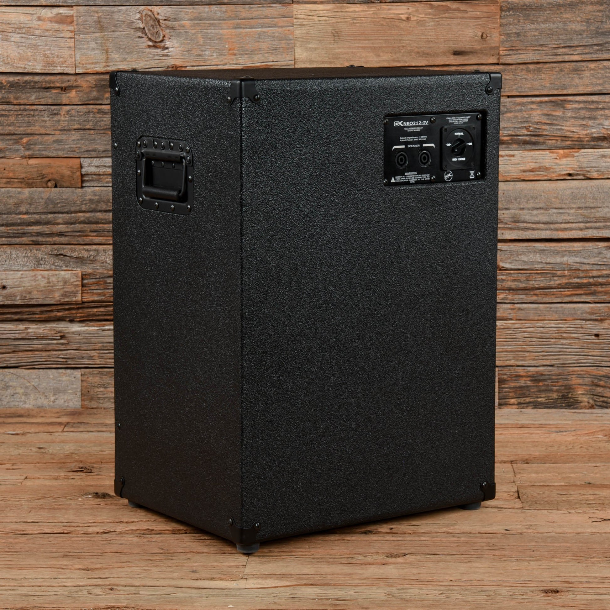 Gallien-Krueger Neo 212 IV 800-Watt 2x12" Bass Cab Amps / Bass Cabinets