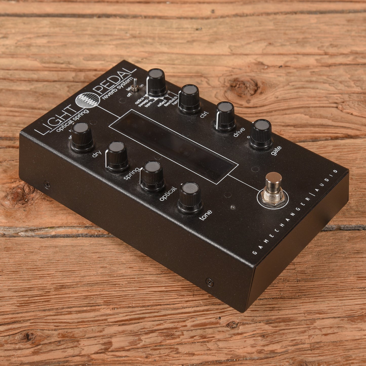 Gamechanger Audio Light Pedal Optical Spring Reverb – Chicago Music Exchange