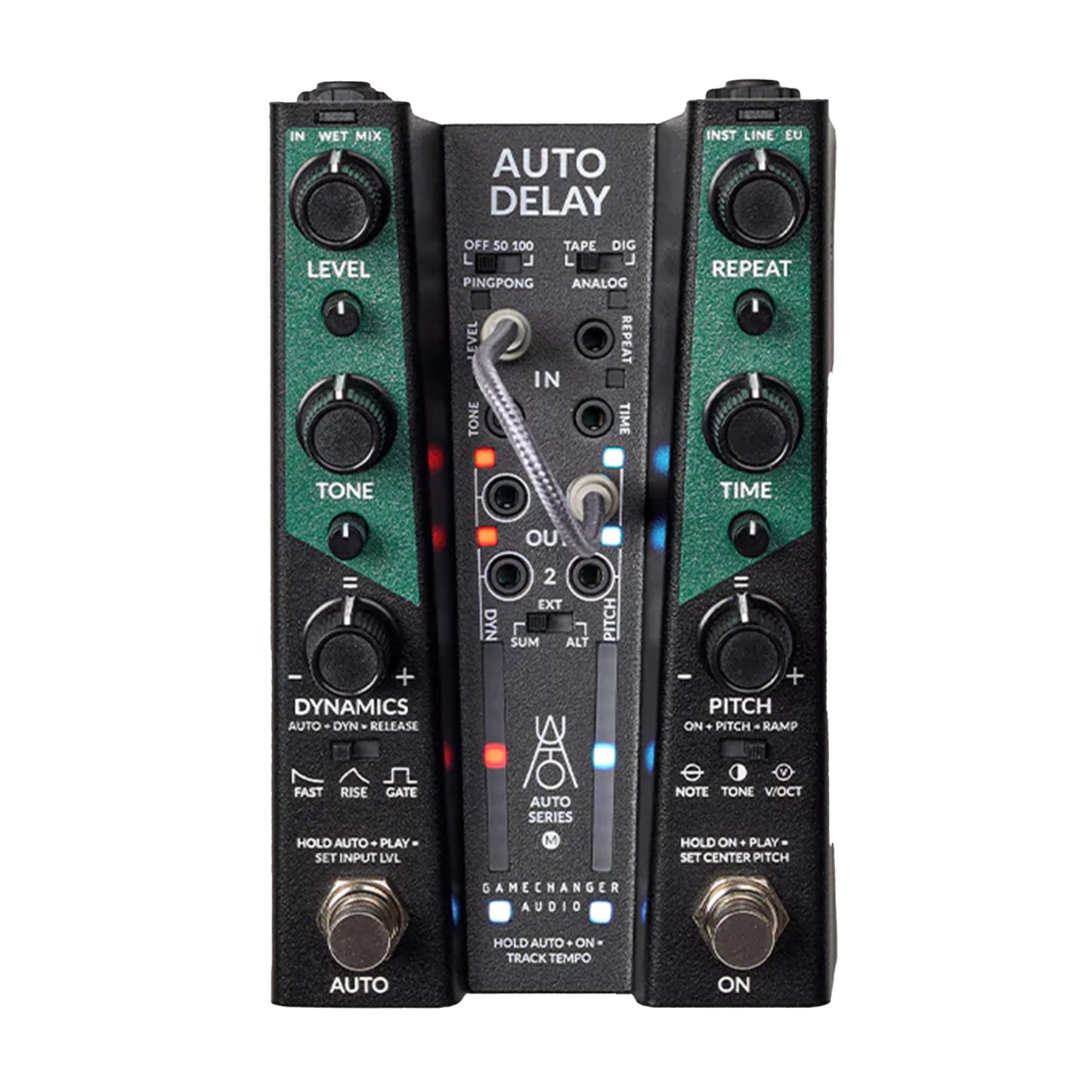 Gamechanger Audio Auto Delay Pitch & Dynamics Responsive Delay Pedal Effects and Pedals / Delay