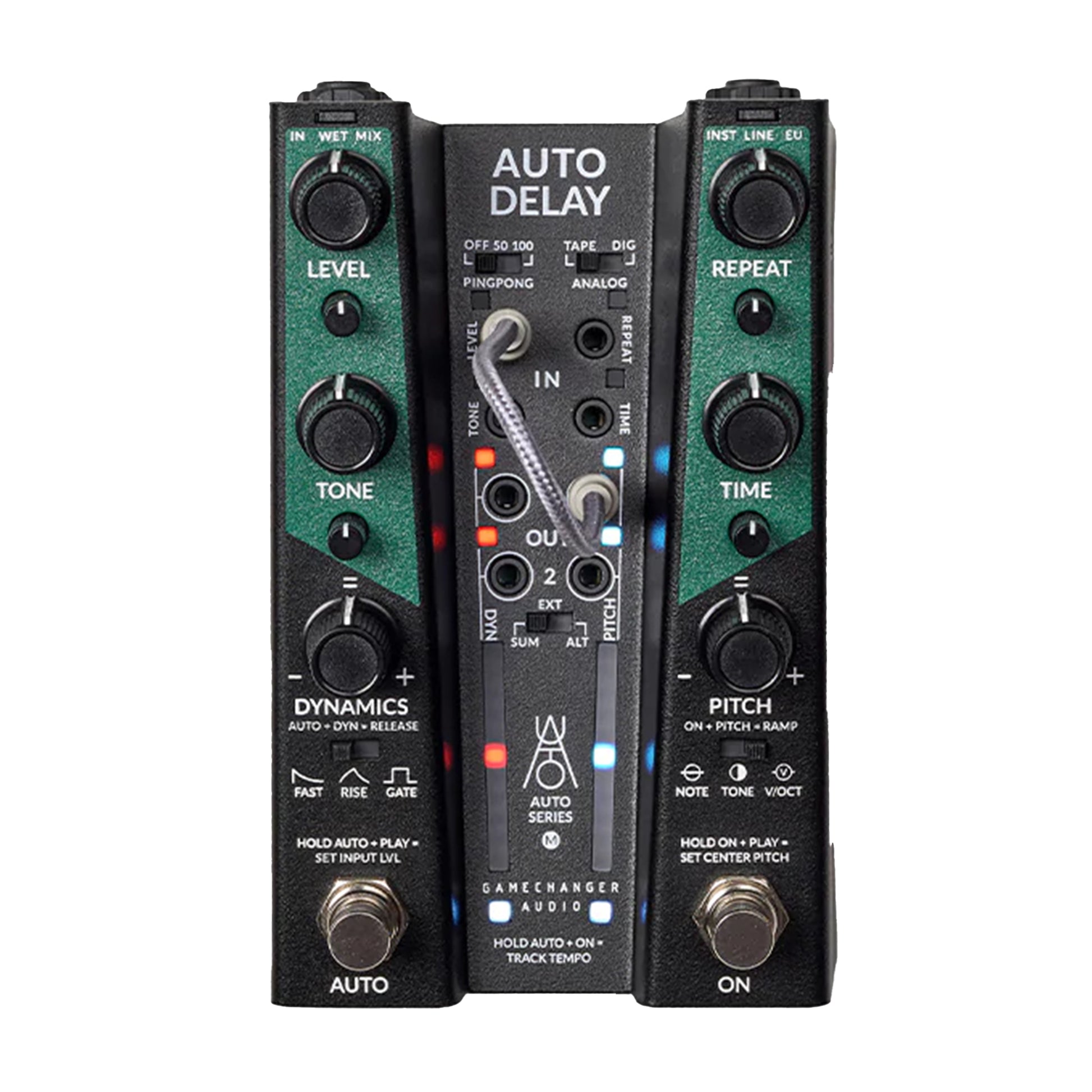 Gamechanger Audio Auto Delay Pitch & Dynamics Responsive Delay Pedal Effects and Pedals / Delay