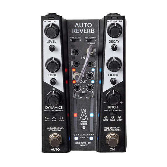Gamechanger Audio Auto Reverb Pitch & Dynamics Responsive Reverb Pedal Effects and Pedals / Reverb
