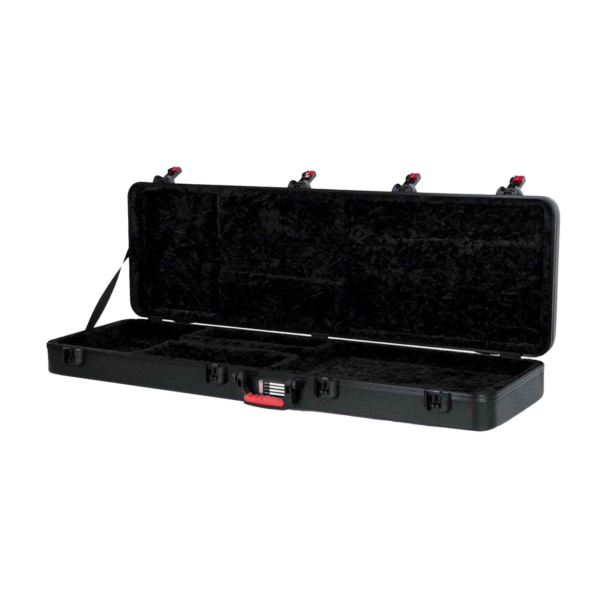 Gator Frequent Flyer TSA ATA Bass Guitar Molded Hardshell Case Black Accessories / Cases and Gig Bags / Bass Cases
