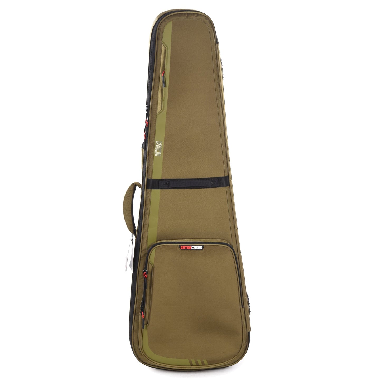 Gator ICON Series Gig Bag for Electric Bass Guitars Green Accessories / Cases and Gig Bags / Bass Cases