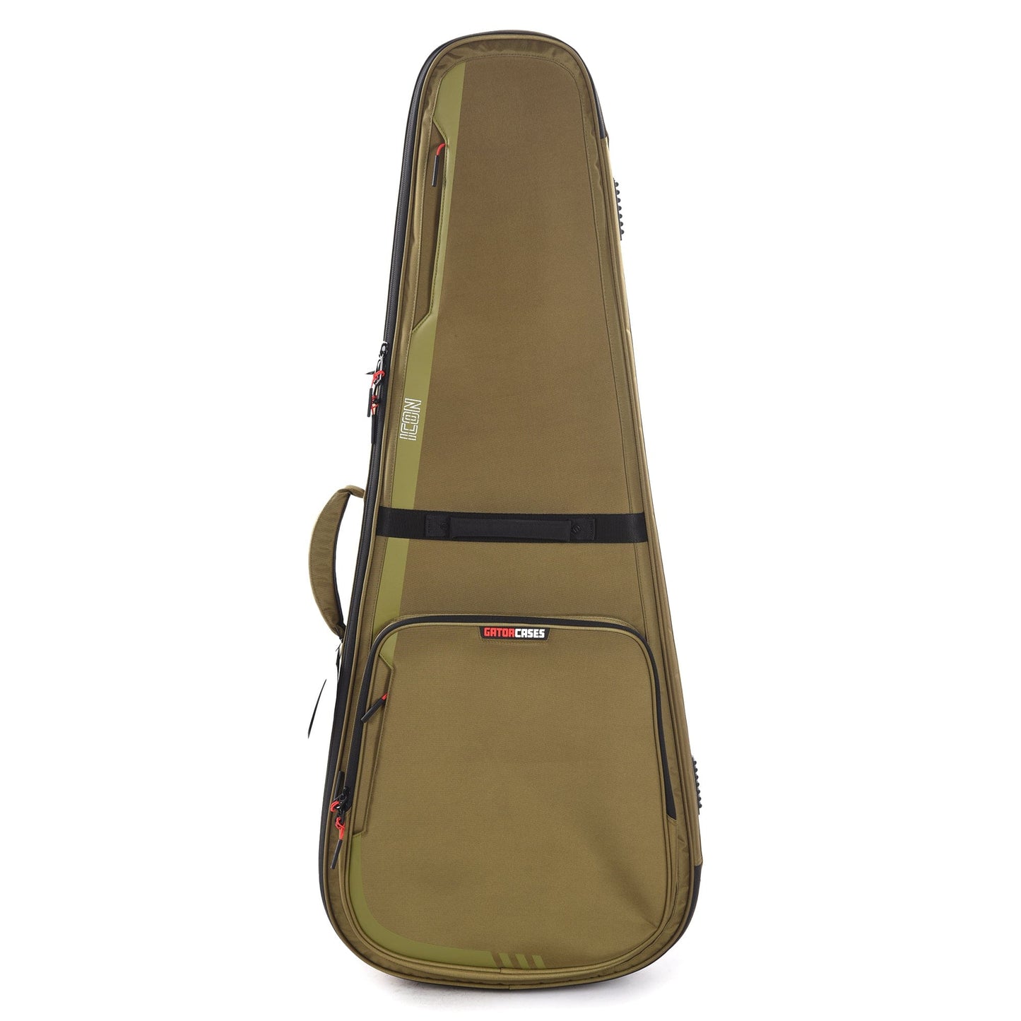 Gator ICON Series Gig Bag for 335 Style Electric Guitars Green Accessories / Cases and Gig Bags / Guitar Cases