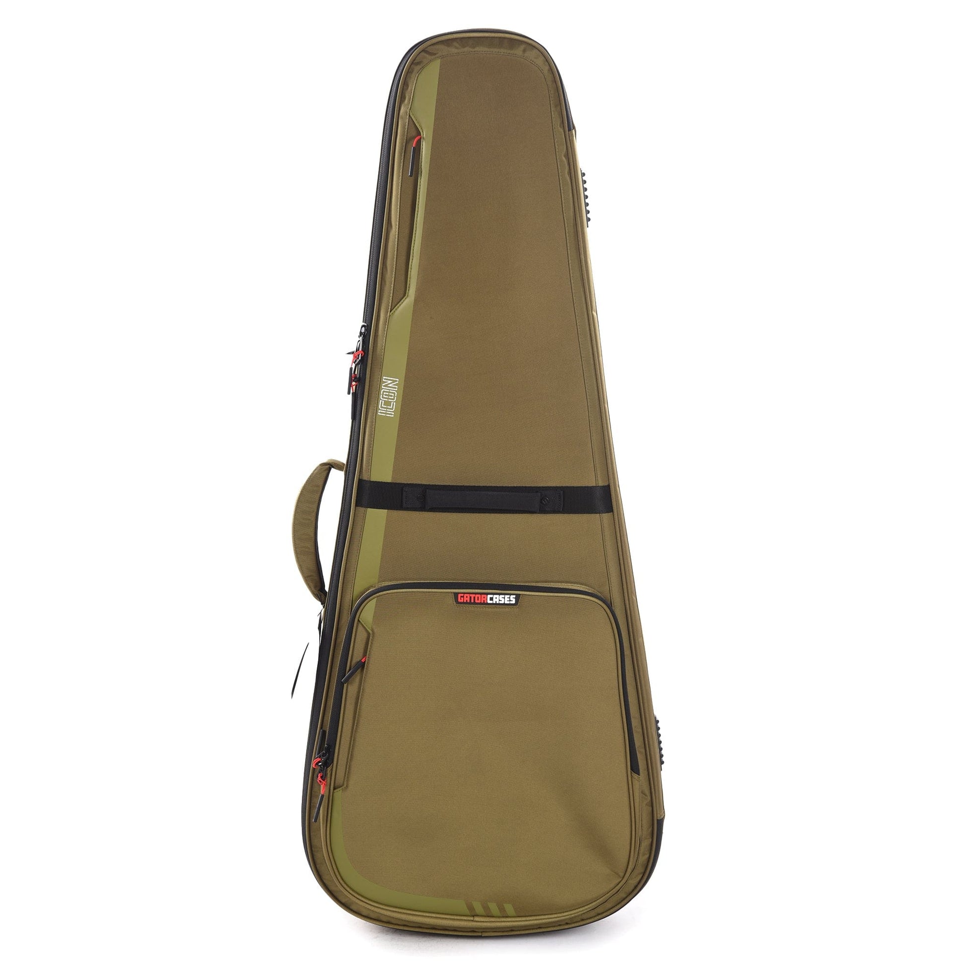 Gator ICON Series Gig Bag for 335 Style Electric Guitars Green Accessories / Cases and Gig Bags / Guitar Cases