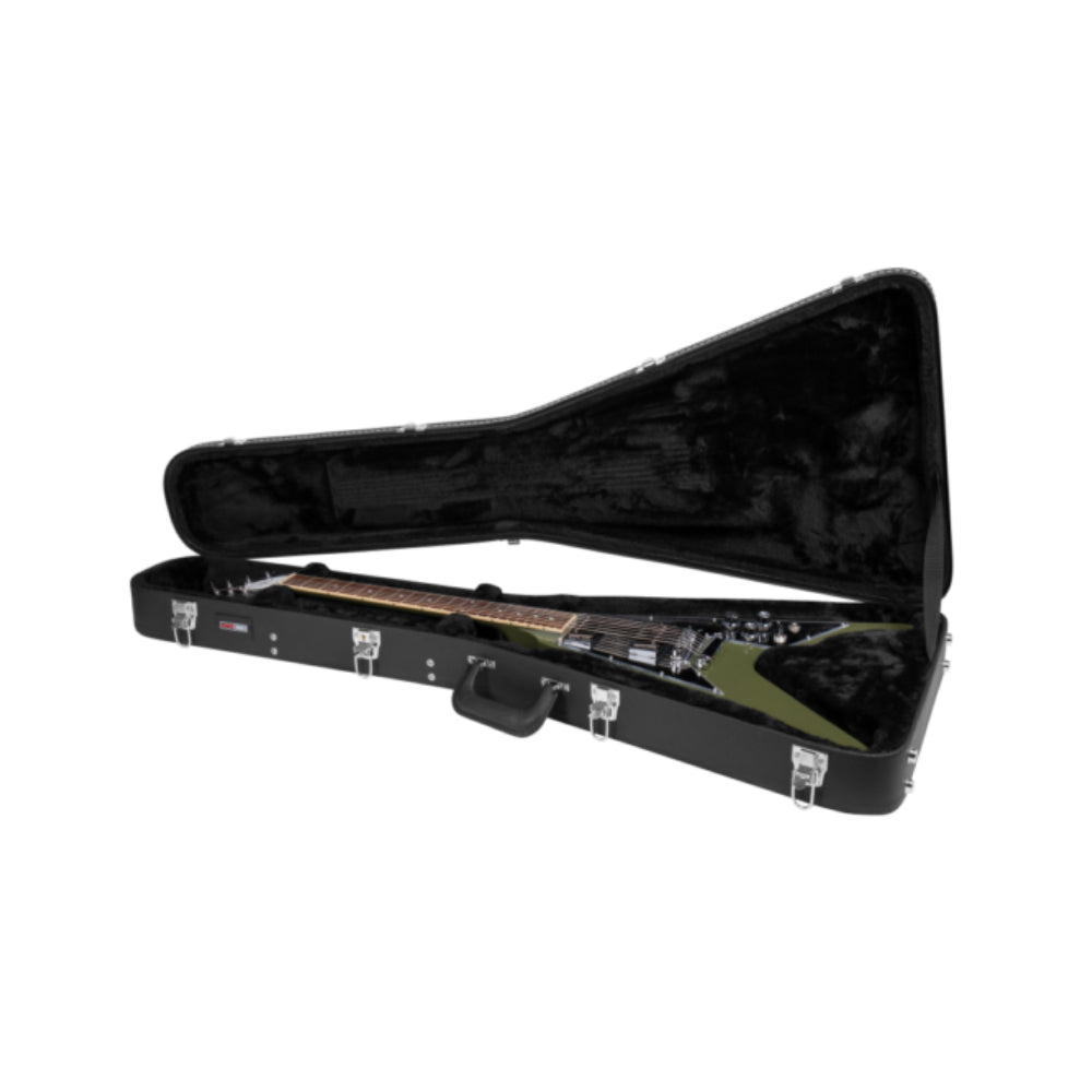Gator Traditional Deluxe Flying V Wood Case Accessories / Cases and Gig Bags / Guitar Cases