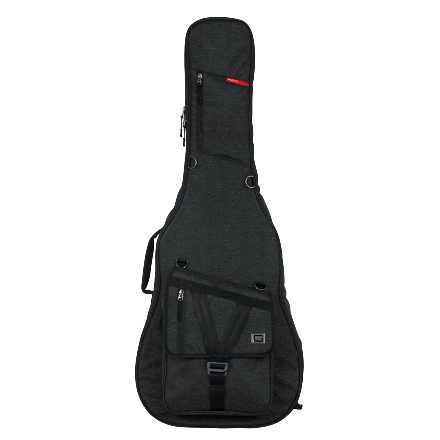 Gator Transit Acoustic Guitar Gig Bag Charcoal Black Accessories / Cases and Gig Bags / Guitar Cases