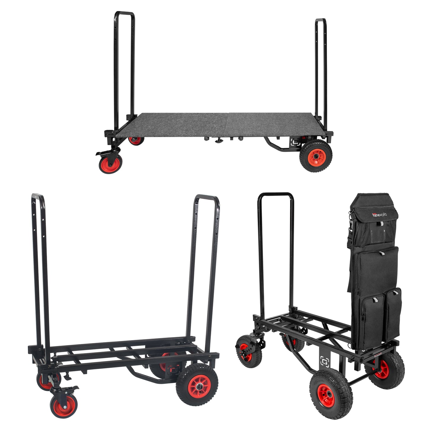Gator Frameworks 52" Utility Cart Standard Complete Bundle Accessories / Tools