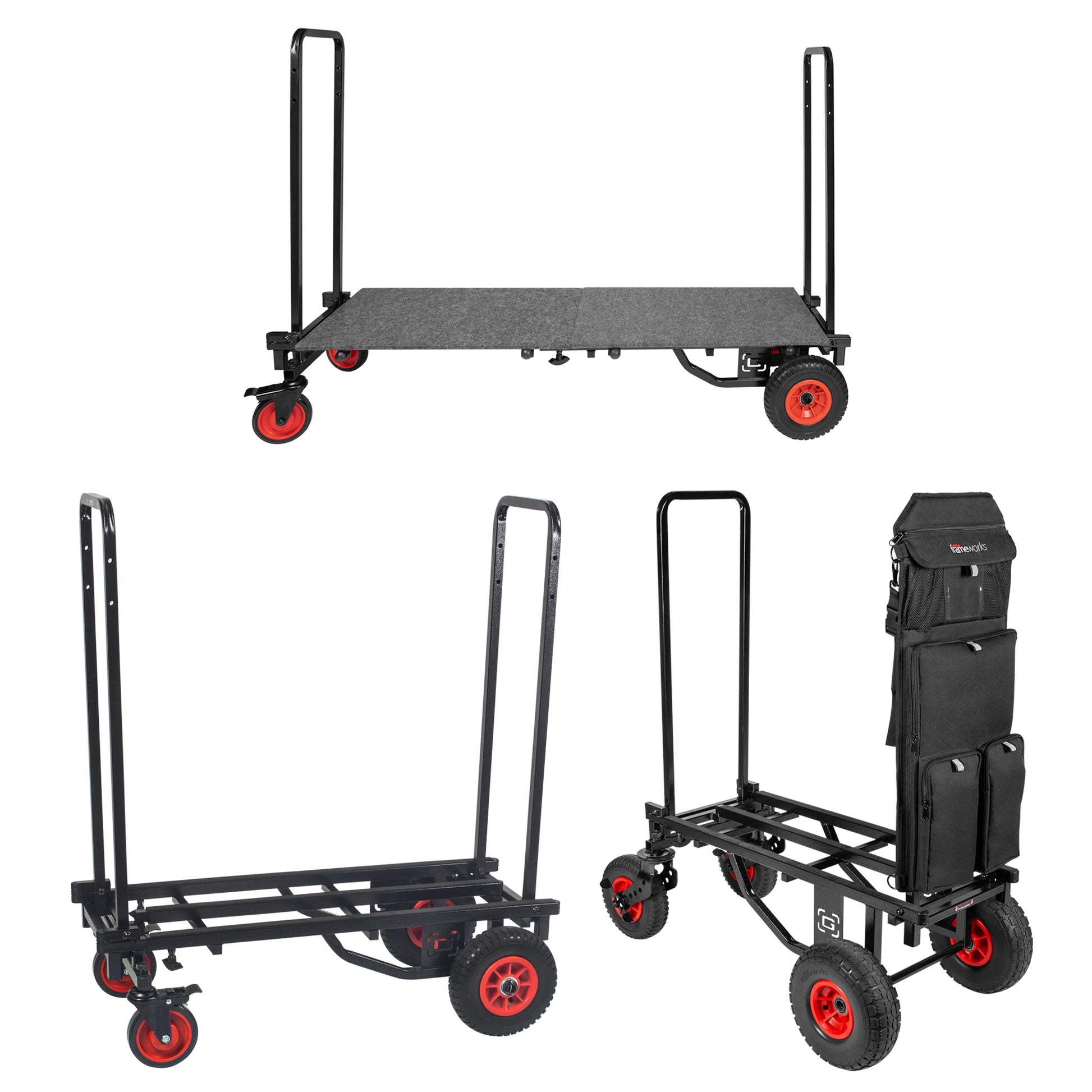 Gator Frameworks 52" Utility Cart Standard Complete Bundle Accessories / Tools