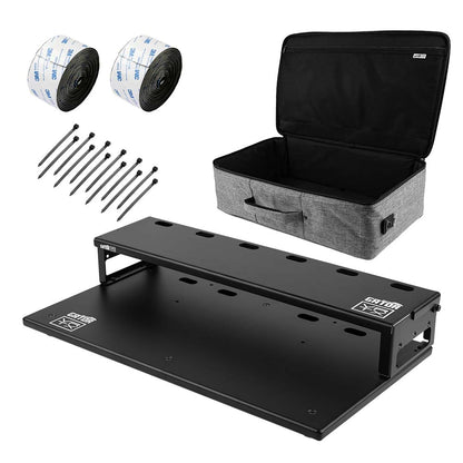Gator Vertex GV-TC2313R2-GB Tour Compact 23" x 13" Pedalboard & Riser w/ Padded Gig Bag Effects and Pedals / Pedalboards and Power Supplies