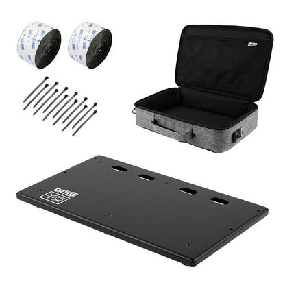 Gator Vertex GV-TL1710-GB Travel Lite 17" x 10" Pedalboard w/ Padded Gig Bag Effects and Pedals / Pedalboards and Power Supplies