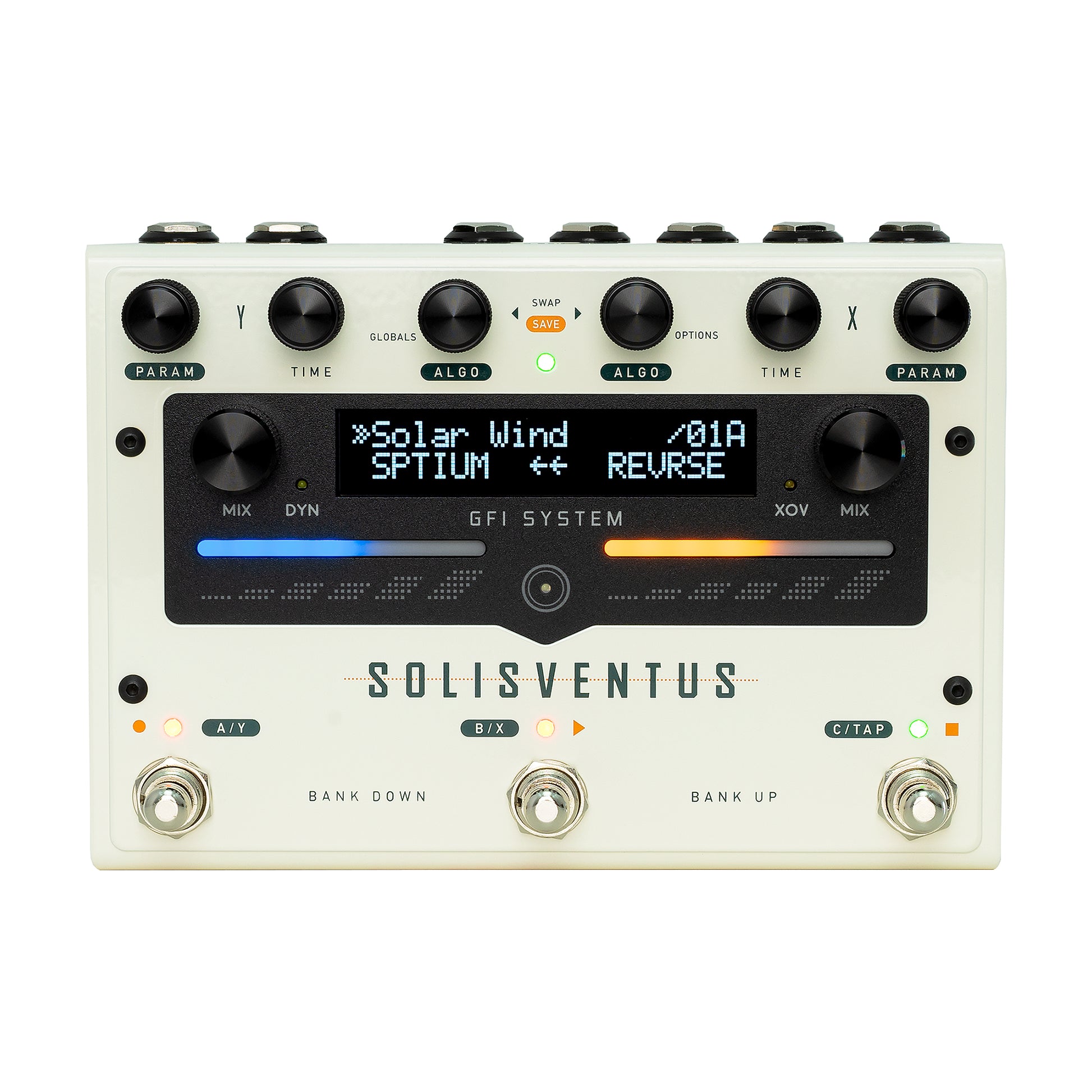pedal reverb GFI Systems Solis Ventus - Delay and Reverb Pedal - New | In Stock