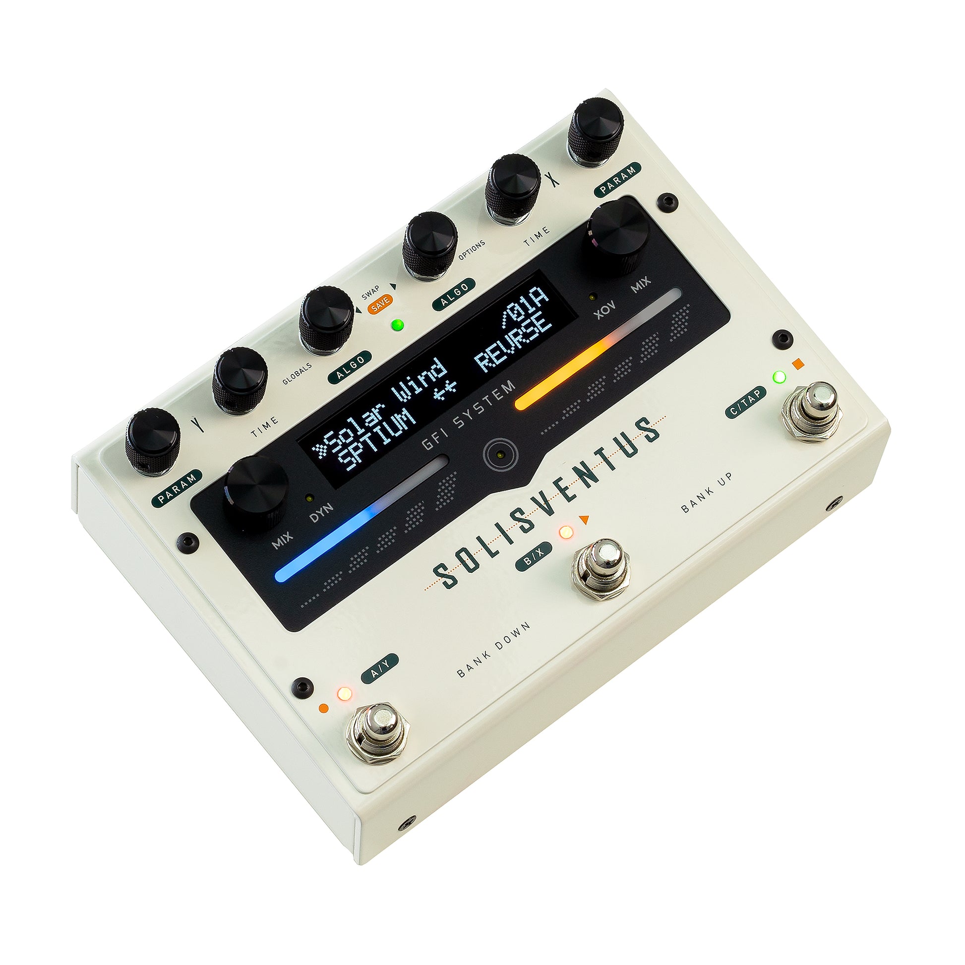 delay reverb modulation pedal GFI Systems Solis Ventus - Delay and Reverb Pedal - New | In Stock