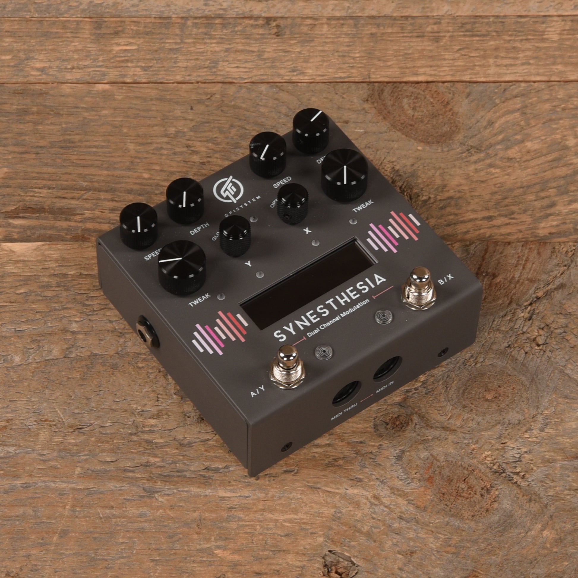 GFI System Synesthesia Multi-Modulation Pedal Effects and Pedals / Multi-Effect Unit