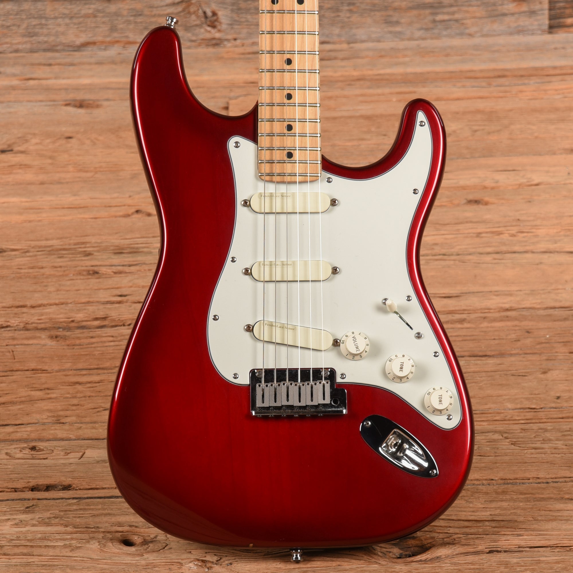 Fender Stratocaster Plus Neck with Unknown Fender Body Crimson Burst