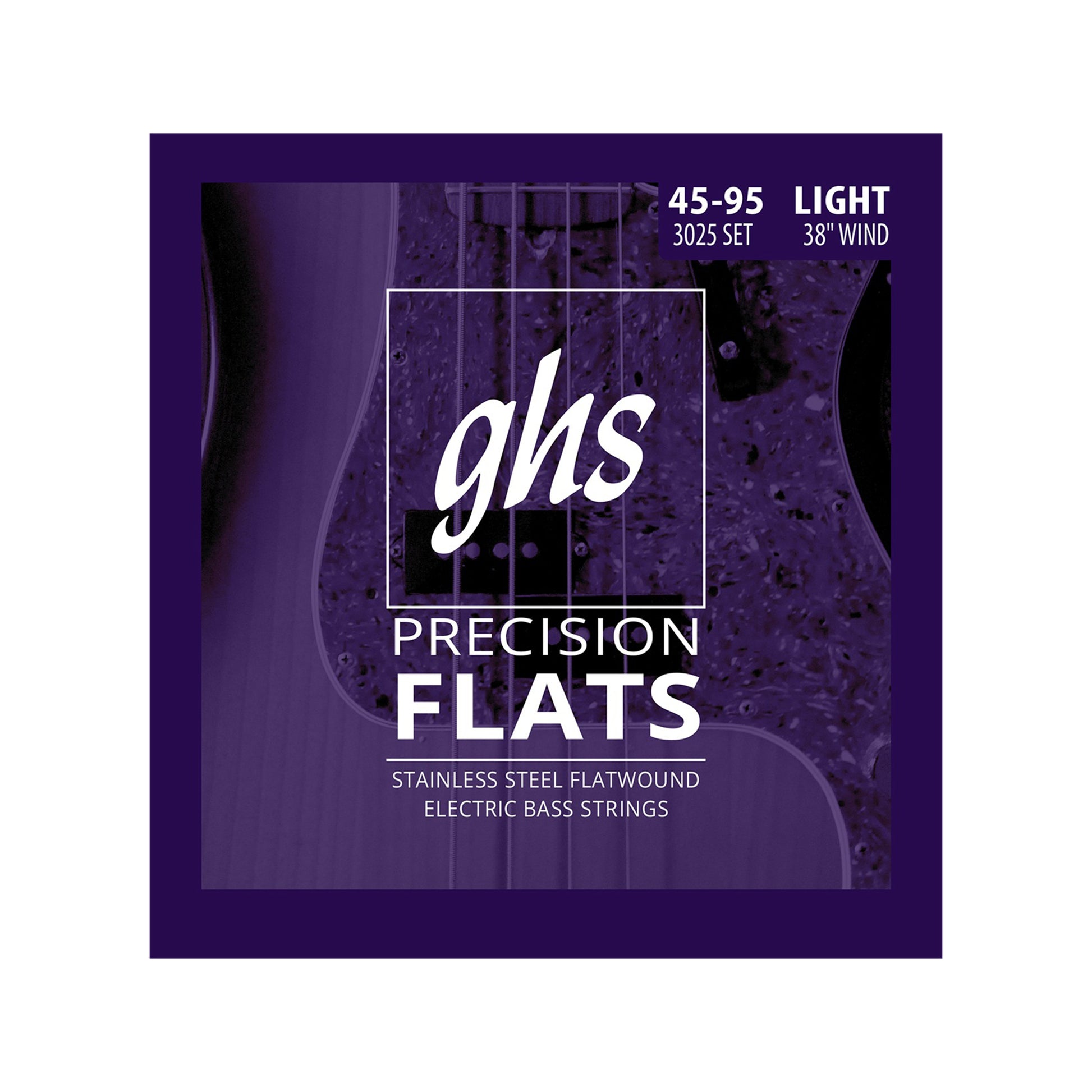 GHS Precision Flatwound Long Scale Light Bass 45-95 Accessories / Strings / Bass Strings