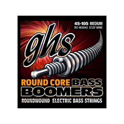 GHS Round Core Bass Boomers Universal Long Scale Medium 45-105 Accessories / Strings / Bass Strings