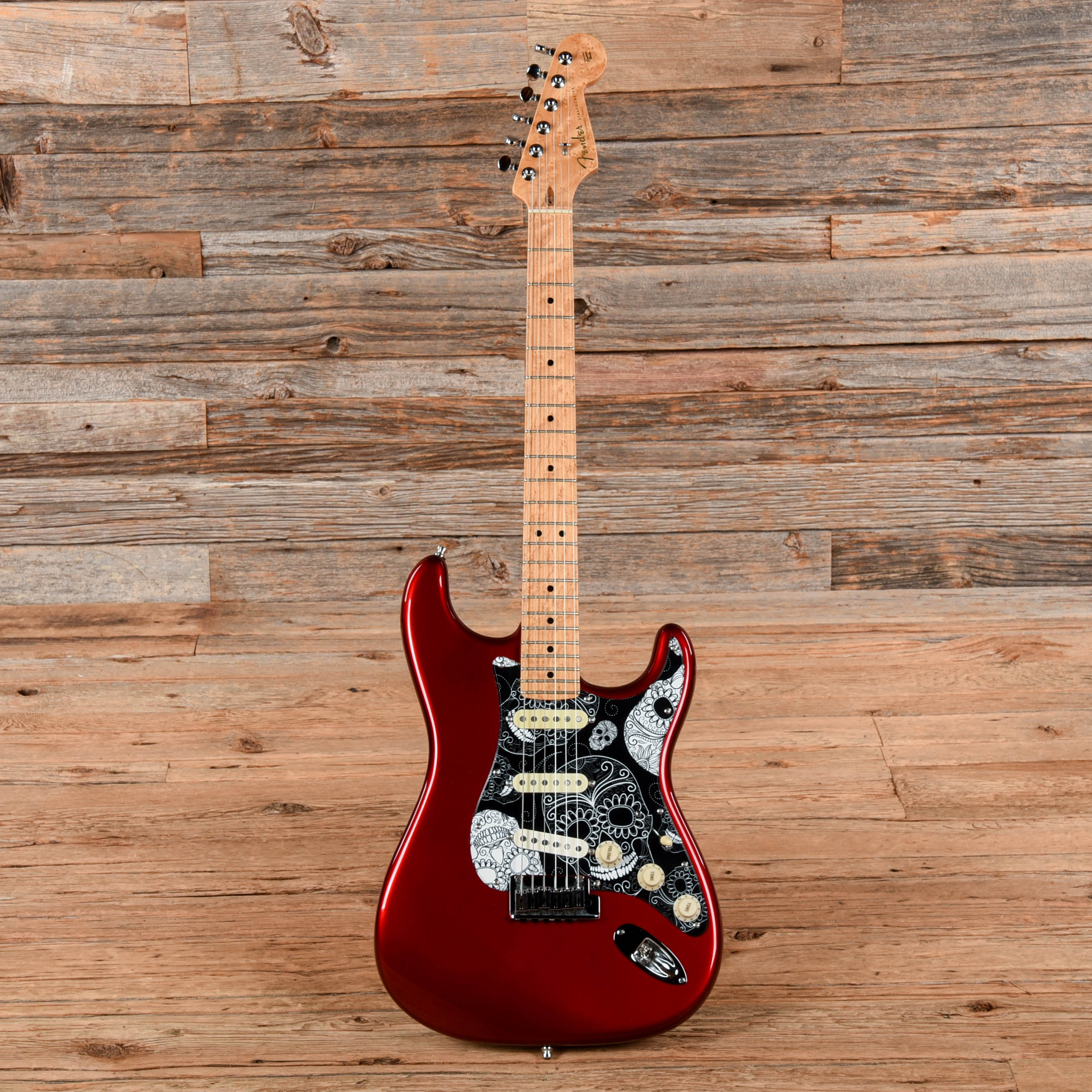 Fender Custom Shop Custom Classic Stratocaster Neck with Unknown Body Candy Apple Red
