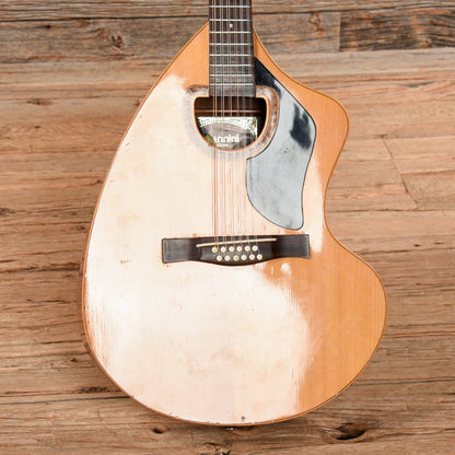 Giannini Craviola 12-String Natural 1970s Acoustic Guitars / 12-String