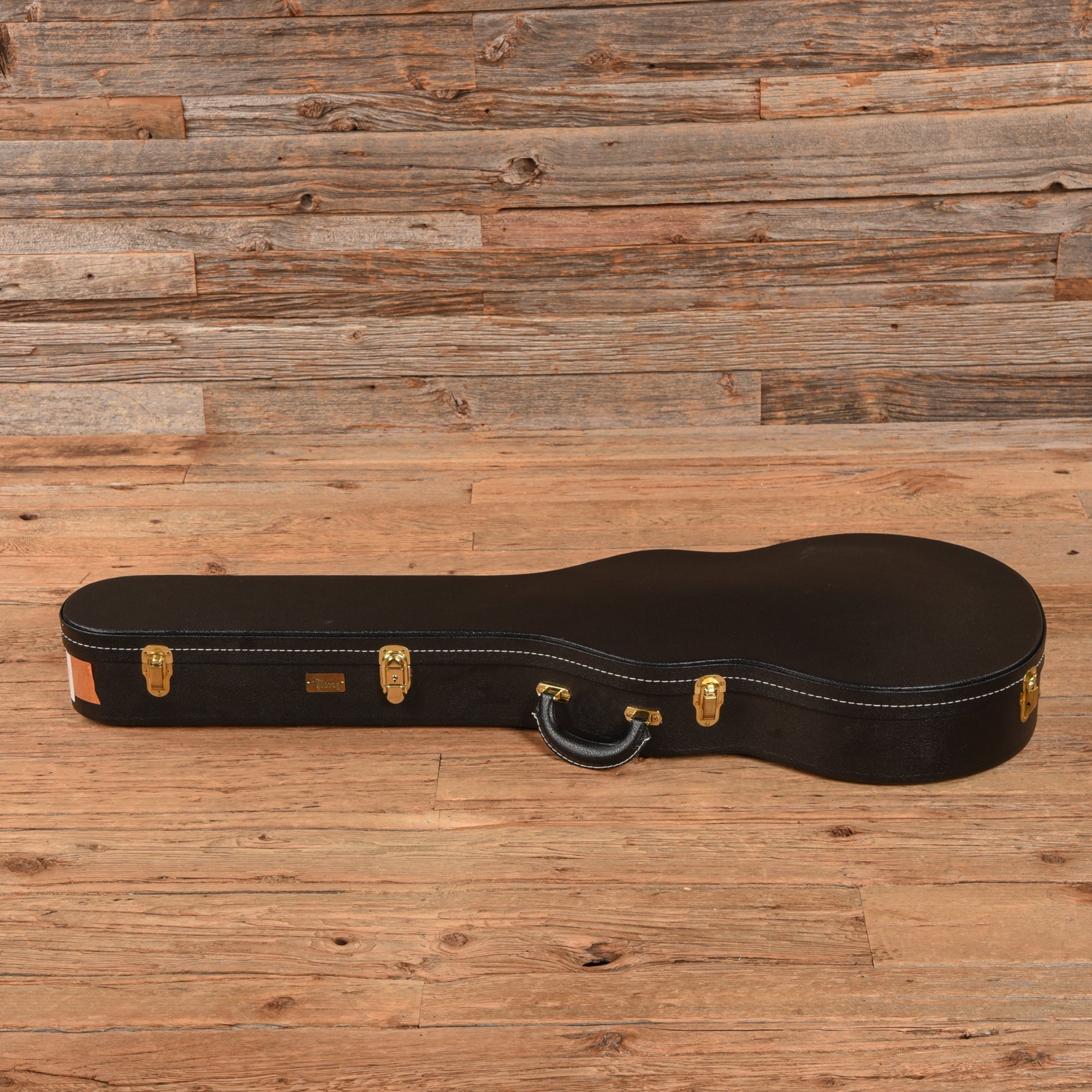 Gibson Custom Shop Les Paul Case Black/Yellow Accessories / Cases and Gig Bags / Guitar Cases