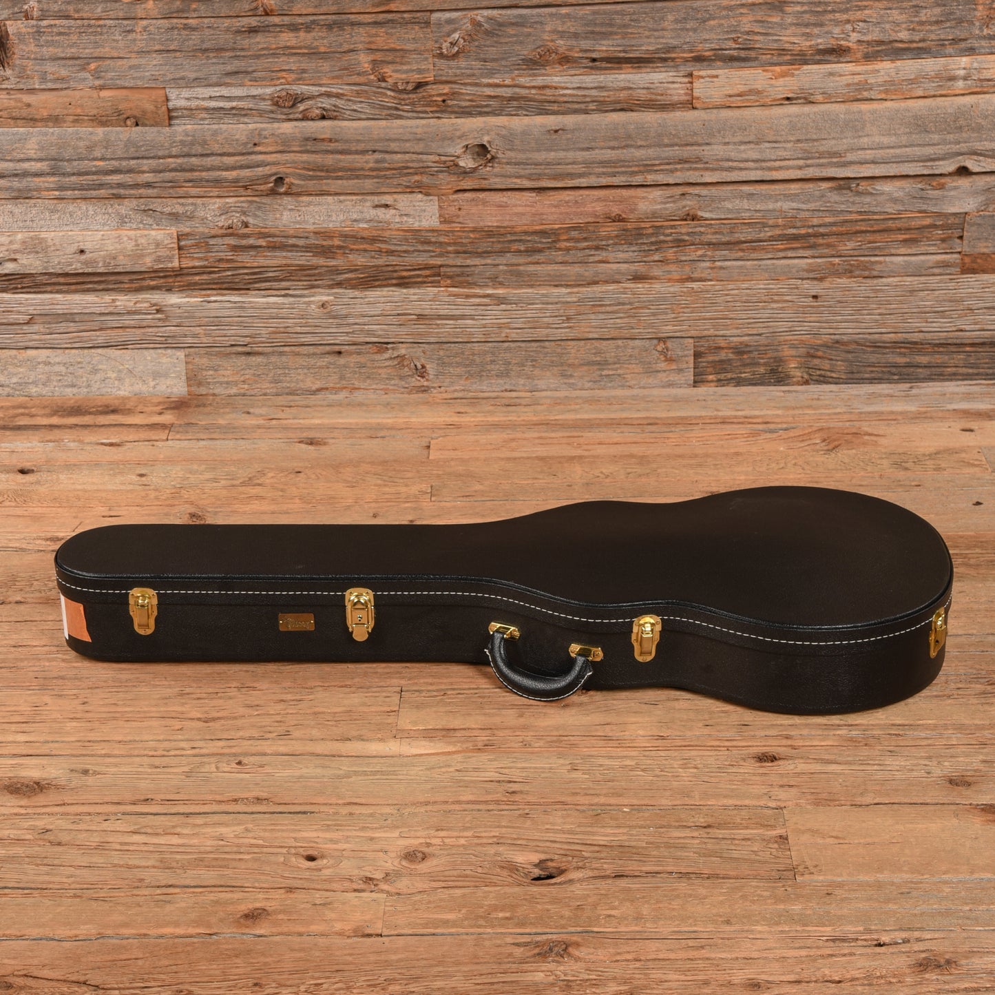 Gibson Custom Shop Les Paul Case Black/Yellow Accessories / Cases and Gig Bags / Guitar Cases