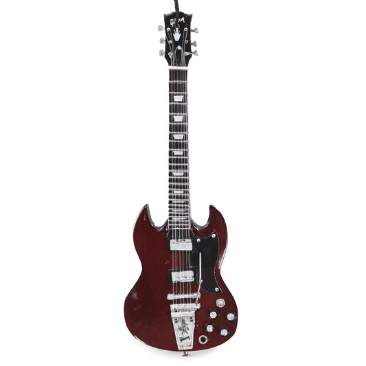 AXE HEAVEN 6" SG Standard Cherry Mini Guitar Ornament Accessories / Merchandise