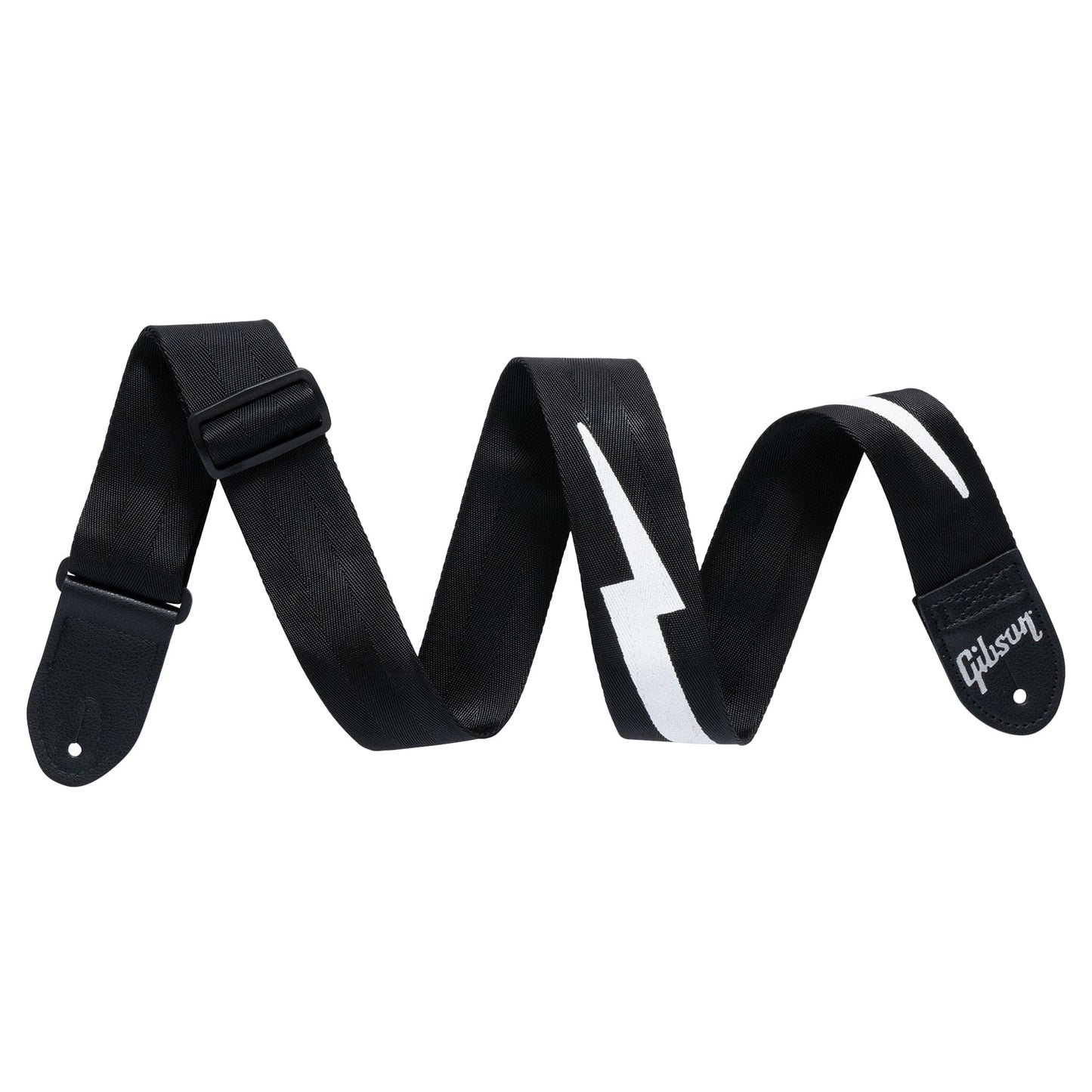 Gibson The Lightning Bolt Seatbelt Strap Black Accessories / Straps