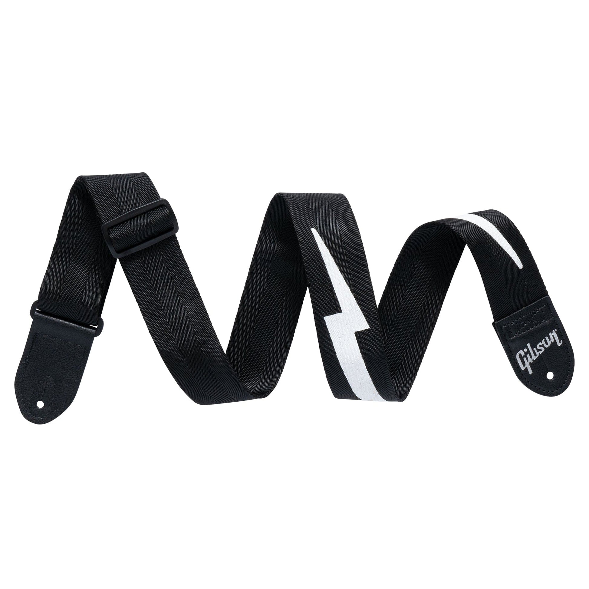 Gibson The Lightning Bolt Seatbelt Strap Black Accessories / Straps