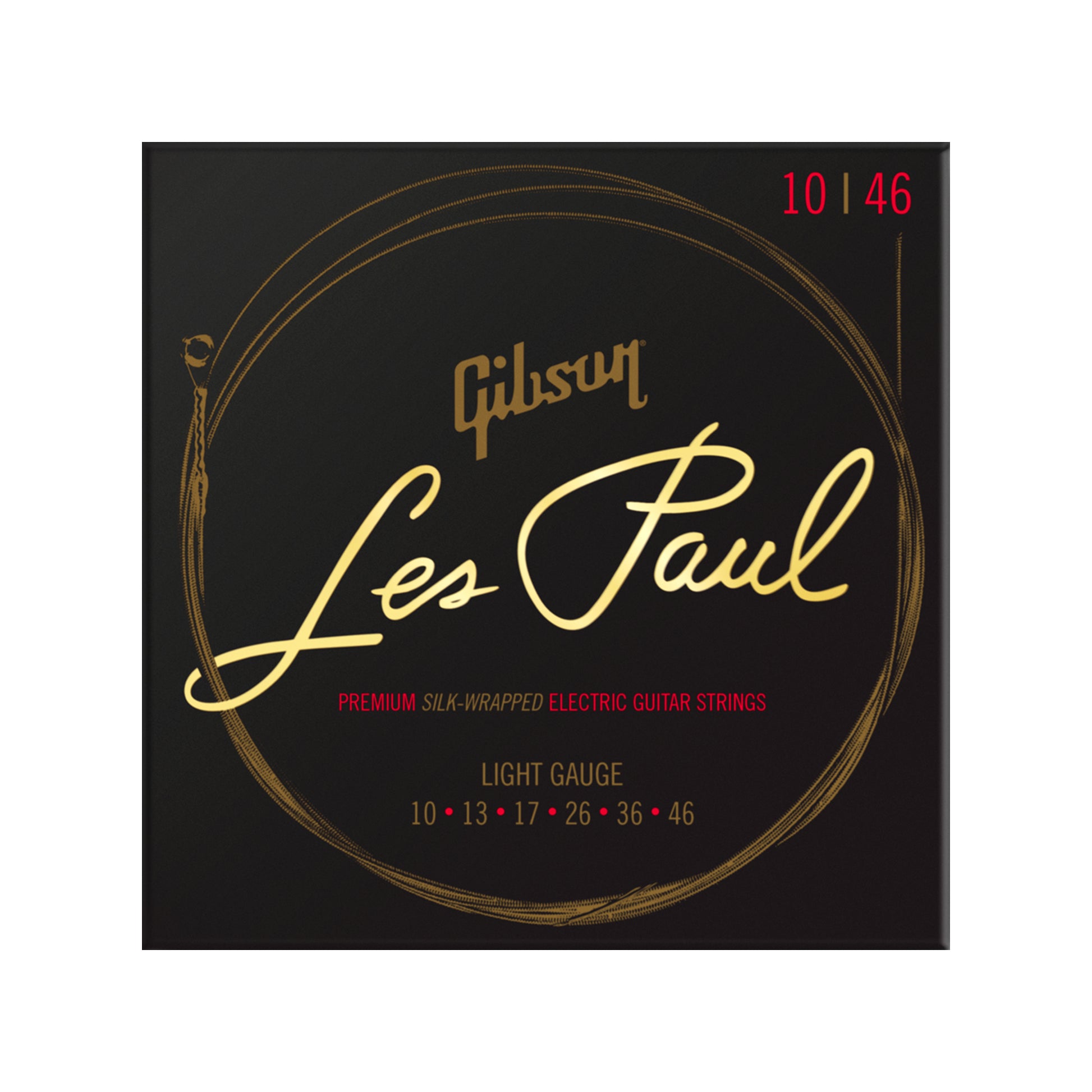 Gibson Les Paul Premium Electric Guitar Strings Light Accessories / Strings / Guitar Strings