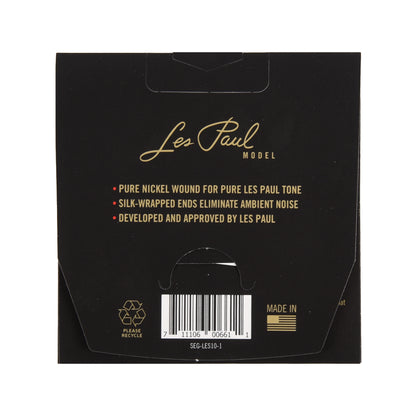 Gibson Les Paul Premium Electric Guitar Strings Light Accessories / Strings / Guitar Strings