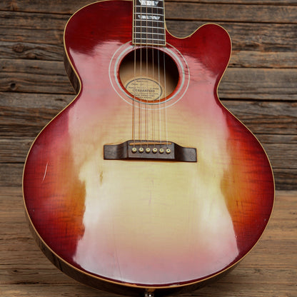 Gibson EAS Deluxe Cherry Sunburst 1993 Acoustic Guitars / Built-in Electronics
