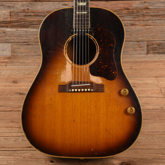 Gibson J-160E (Previously Owned by Nathaniel Rateliff) Sunburst 1955 Acoustic Guitars / Built-in Electronics