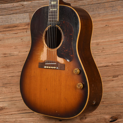 Gibson J-160E (Previously Owned by Nathaniel Rateliff) Sunburst 1955 Acoustic Guitars / Built-in Electronics