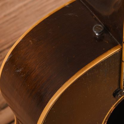 Gibson J-160E (Previously Owned by Nathaniel Rateliff) Sunburst 1955 Acoustic Guitars / Built-in Electronics