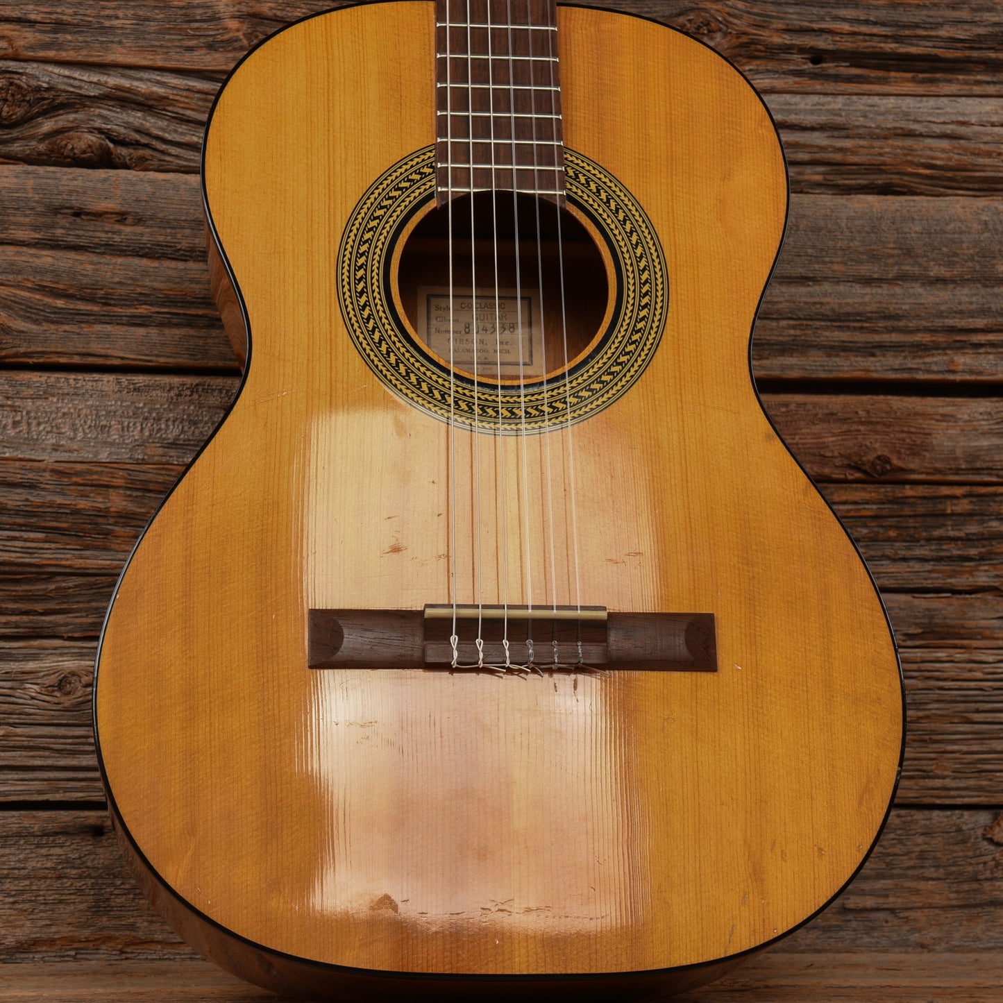 Gibson C-0 Natural 1966 Acoustic Guitars / Classical