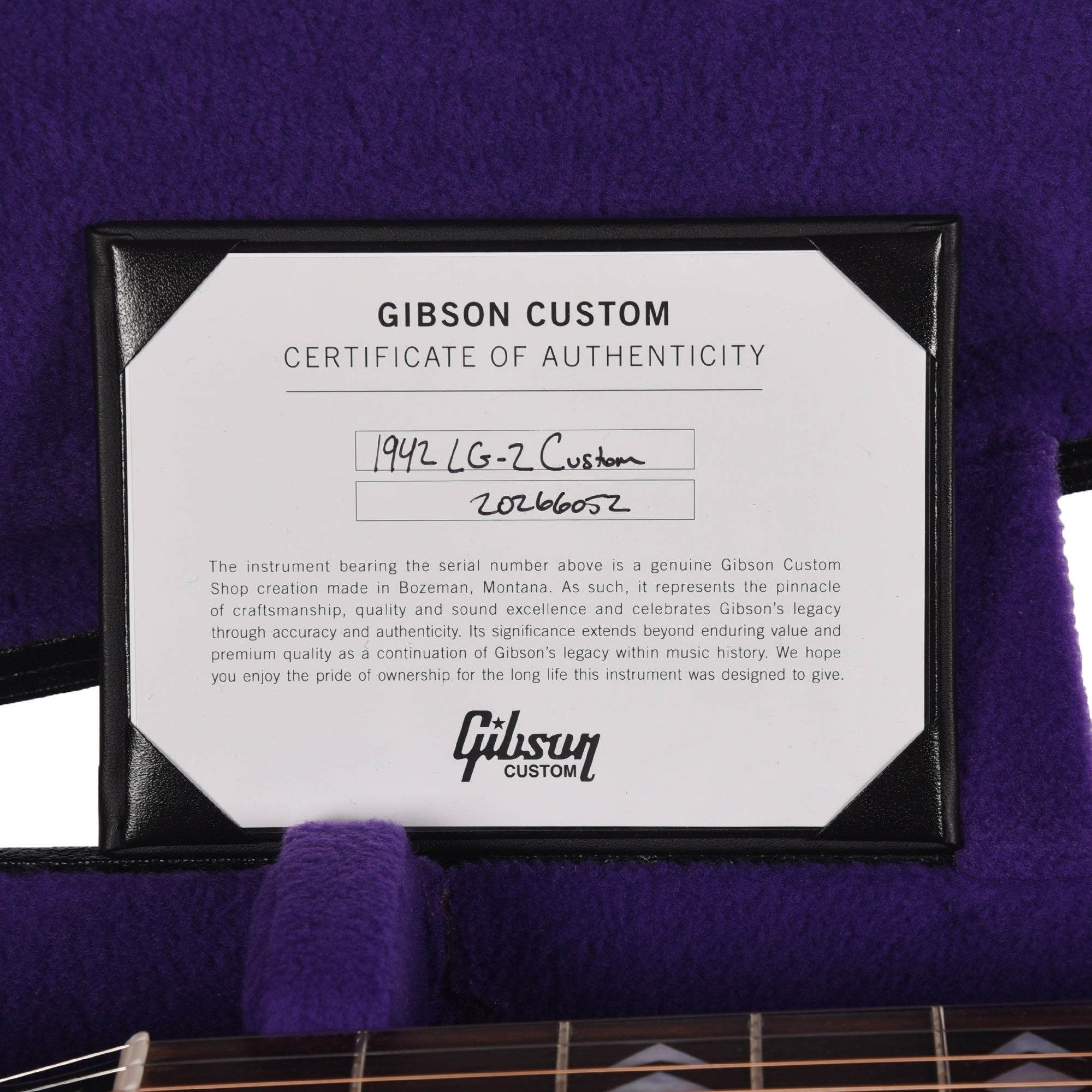 Gibson Custom Shop Limited Run 1942 LG-2 AJ Thermally Aged Red Spruce/Mahogany 1930s Burst VOS Acoustic Guitars / Concert